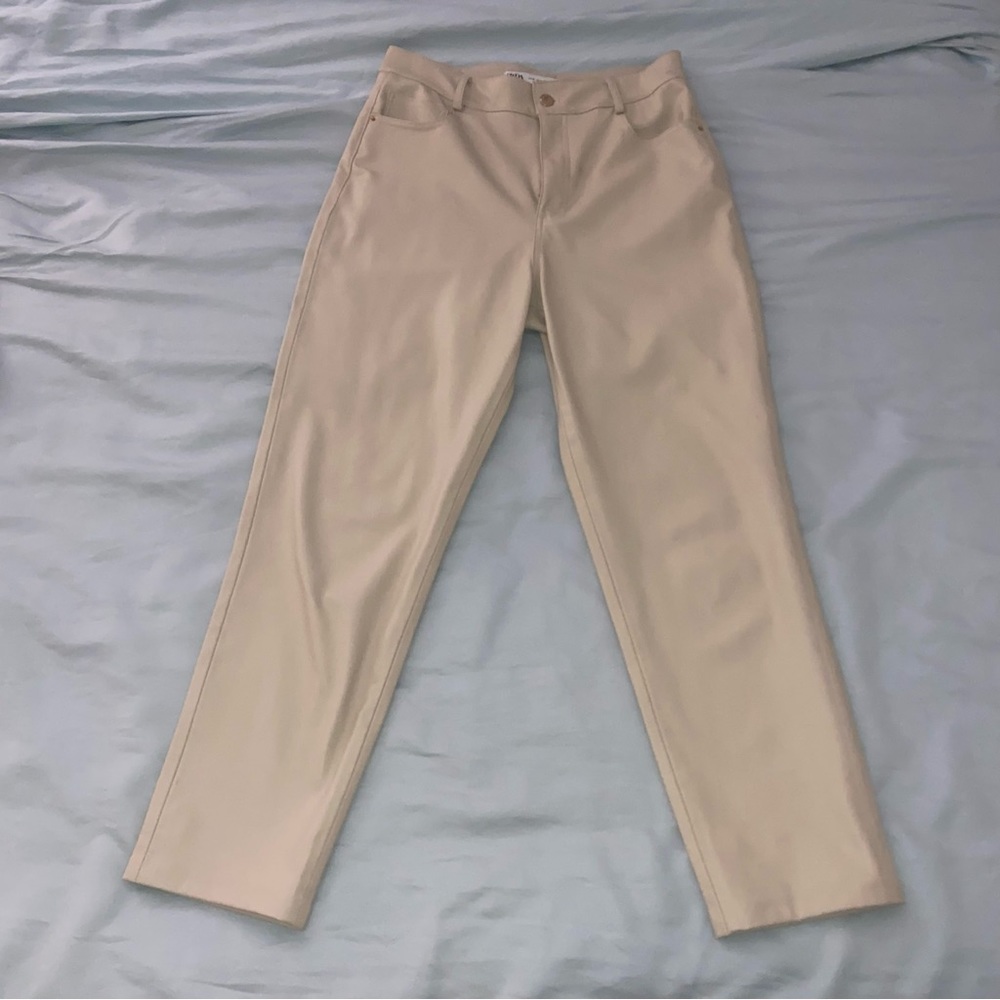 Faux Leather Pants